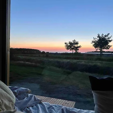 Tiny Ausblick Mit Sauna Prázdninový dům Gross Garz
