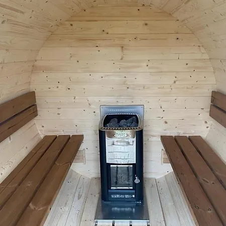 Prázdninový dům Tiny Ausblick Mit Sauna Gross Garz